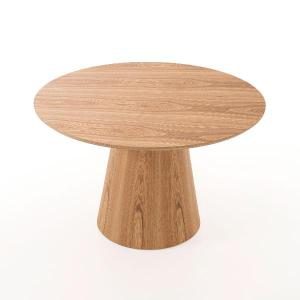 Mesa de Comedor Redonda de Roble Ø120 cm | MooM Decó