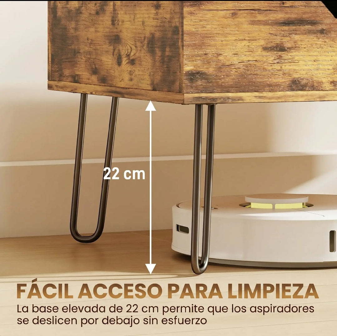 Mesa de Centro Elevable 95 cm con Almacenamiento | MooM Decó