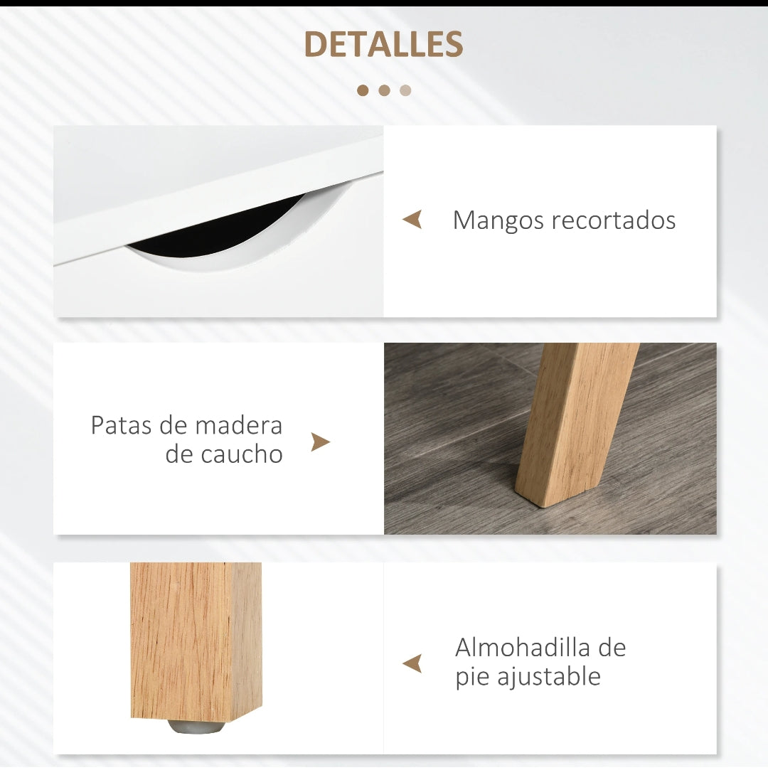 Mueble TV Moderno estilo nórdico 150 cm |MooM Decó