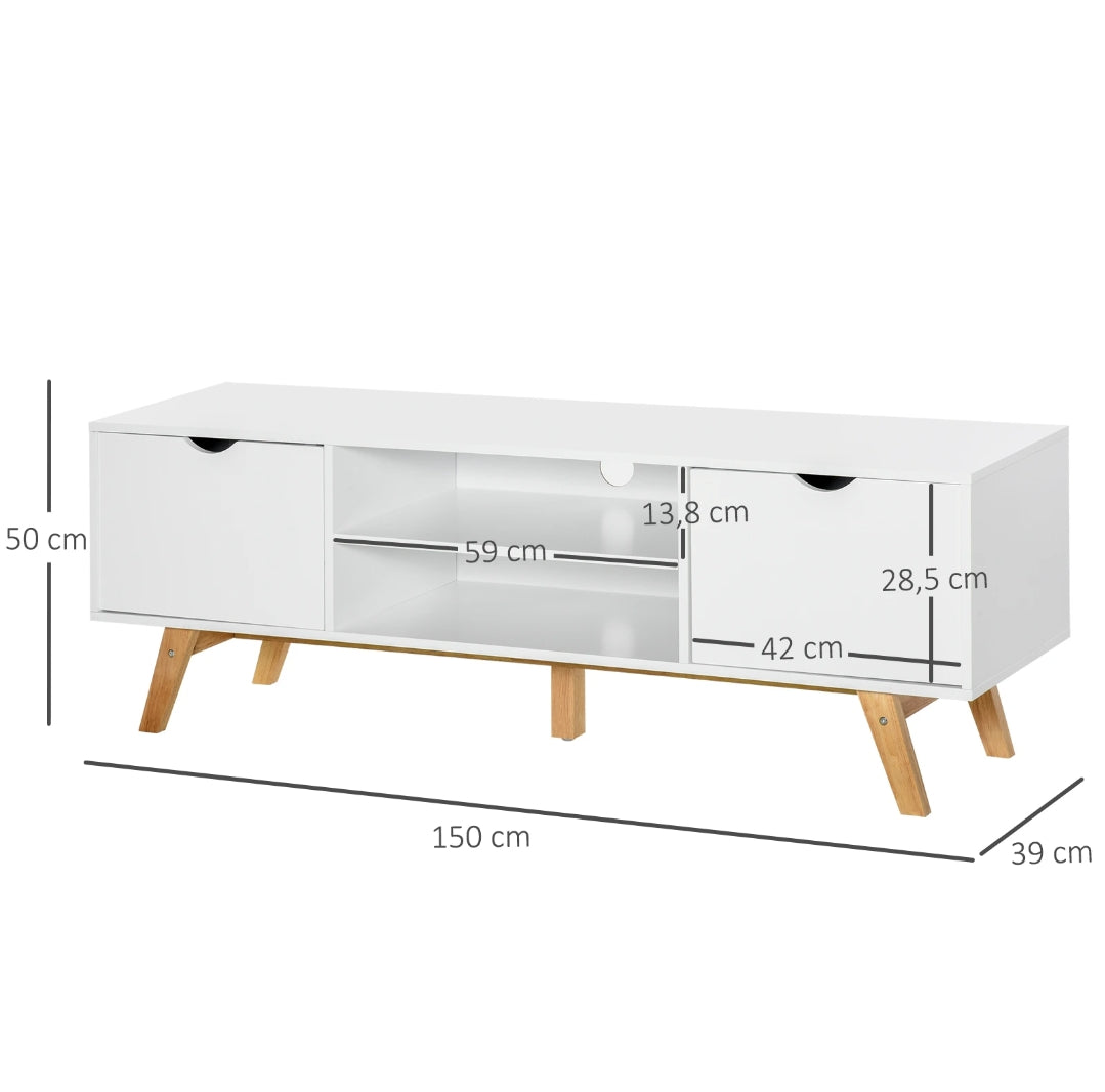 Mueble TV Moderno estilo nórdico 150 cm |MooM Decó