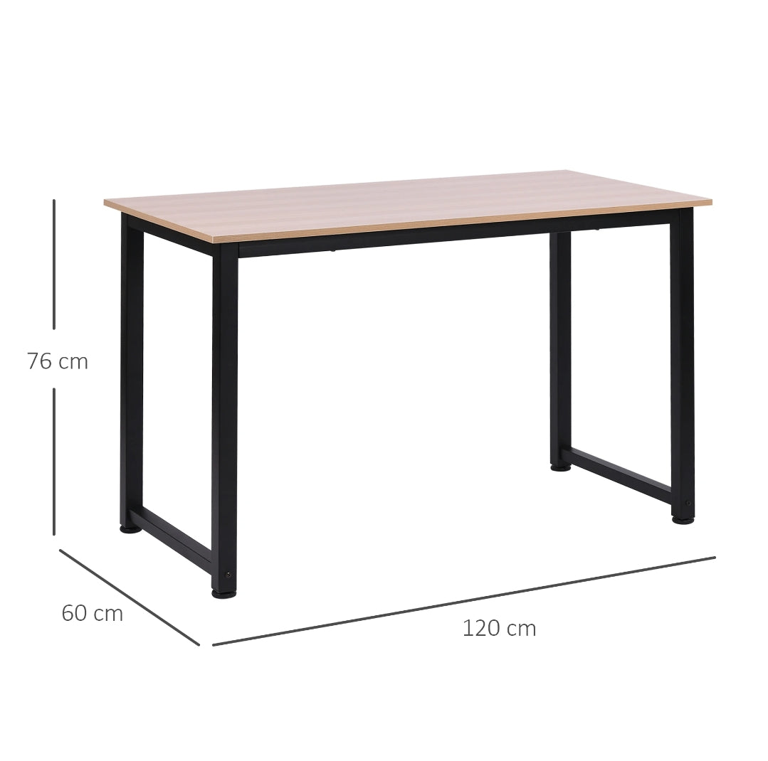 Escritorio Blanco 120x60 cm con Patas Ajustables | MooM Decó