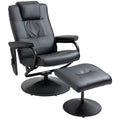 Sillón Relax de Masaje Reclinable Giratorio 360° con Reposapiés Varios Colores | MooM Decó