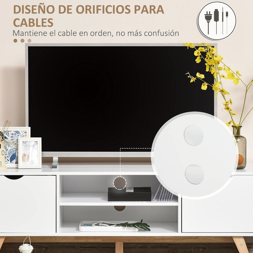 Mueble TV Moderno estilo nórdico 150 cm |MooM Decó