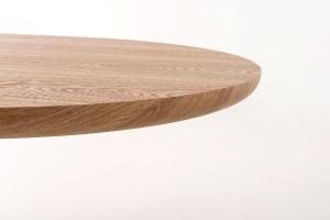 Mesa de Comedor Redonda de Roble Ø120 cm | MooM Decó