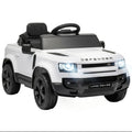 Coche Eléctrico Infantil Land Rover Defender 12V Blanco | MooM Decó