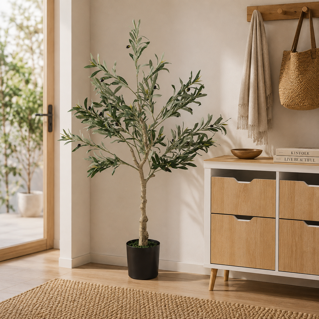 Olivo Artificial Realista de 150 cm con Maceta | MooM Decó
