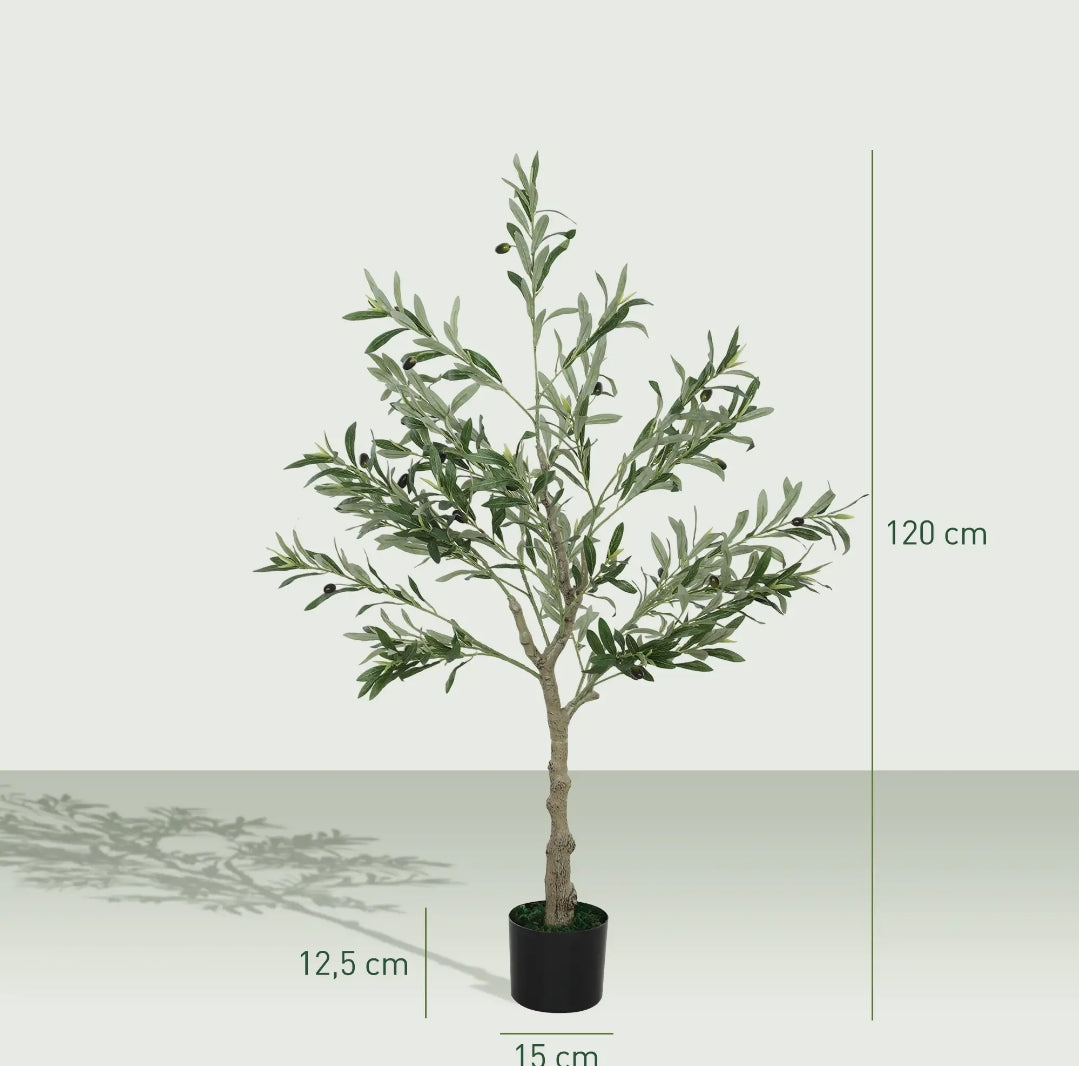 Olivo Artificial Realista de 150 cm con Maceta | MooM Decó